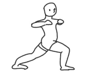 silhouette of a person yoga pose