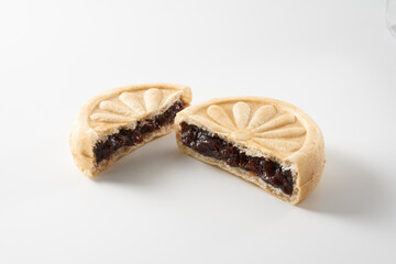 和菓子　粒あんもなか　イメージ