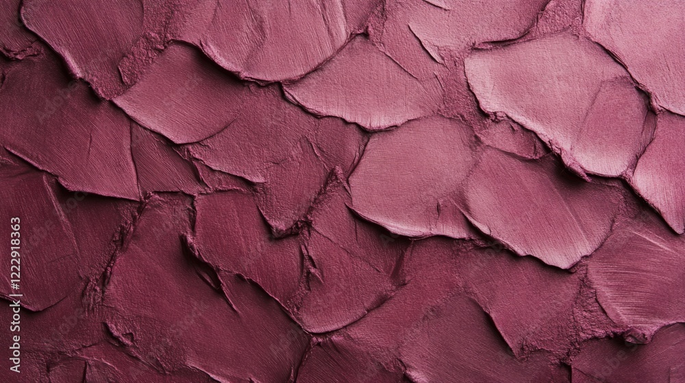 Poster textured crimson abstract surface with layered paint finish providing ample copy space for creative 