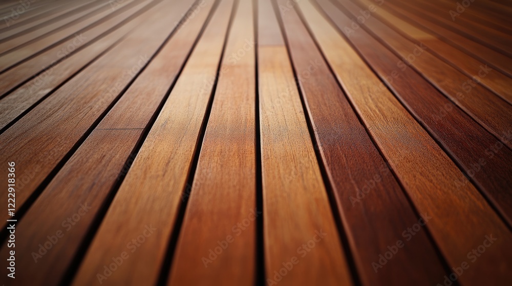 Poster Detailed Close-up of Rich Wood Texture for Background with Blank Space for Custom Text Overlay