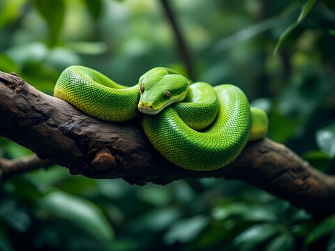 green tree snake