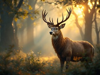 deer in the forest