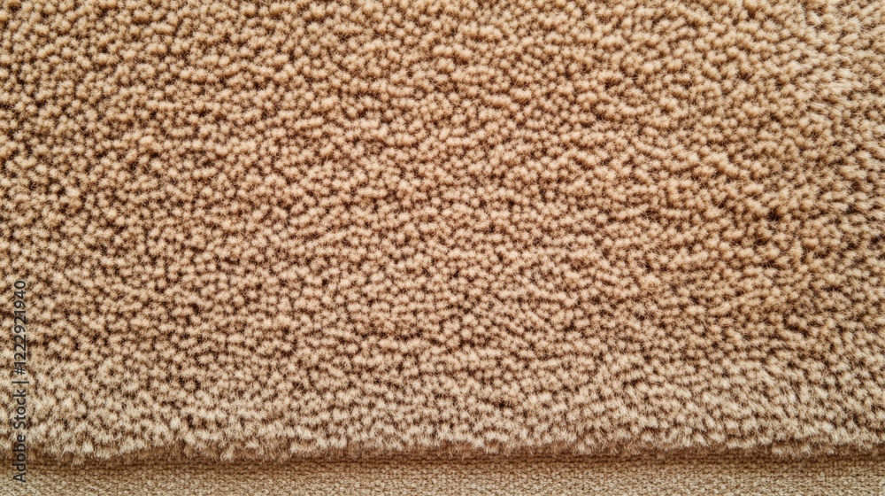 Aufkleber close up of light brown microfiber fabric highlighting soft texture and durability with ample space 