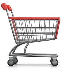 Festive Shopping Cart for Chinese New Year Celebrations Featuring Colorful Decorative Eggs