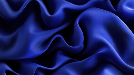 Obraz premium Abstract Luxury gradient Blue background. Smooth Dark blue with Black vignette Studio Banner