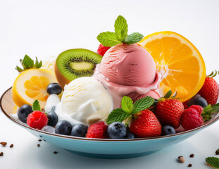 Generated image　アイスクリーム