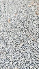 Gravel Symphony: A Textured Composition of Stones and Nature's Subtle Touches