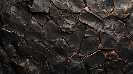 Close up of dry cracked earth texture in high resolution with ample copy space for environmental or agricultural themed text