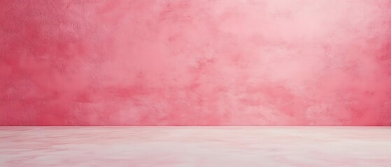 Wall interior background, studio and backdrops show products.with shadow from window color pink background for text insertion and presentation interior