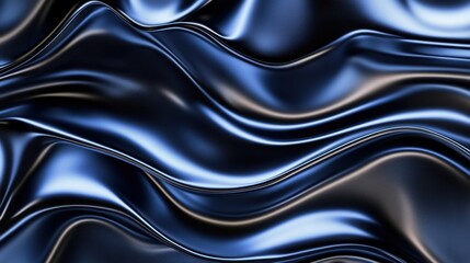 Naklejka premium Abstract Luxury gradient Blue background. Smooth Dark blue with Black vignette Studio Banner