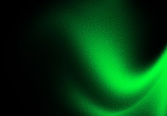 Green Grainy gradient background dark color black abstract noise texture banner header backdrop design