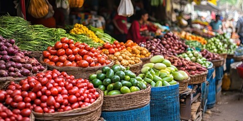 Fresh produce baskets