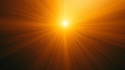 Obraz premium Warm Sunburst Glow with Shadows