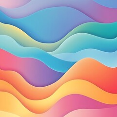 Abstract backdrop showcasing dynamic and fluid colorful flowing lines