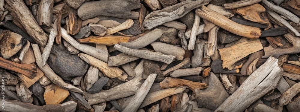 Poster driftwood texture background natural eco-friendly design with ample copy space for creative use
