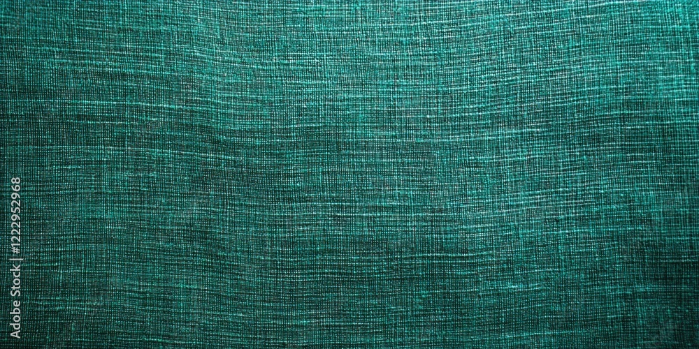 Fototapete Emerald green fine fabric texture with soft weave and ample space for adding text or decorative elements in your design projects