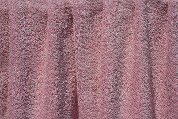 Pink towel for background image