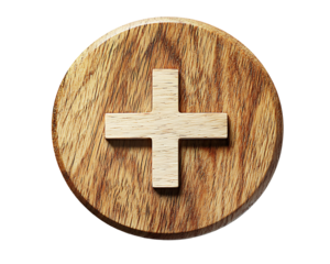 Cross hospital medical icon isolated on white background