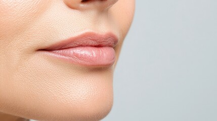Close-up of a pensive woman face showing pigmentation and fine lines