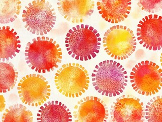 Fototapeta premium Watercolor bouquet of mixed flowers
