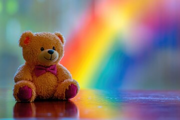 Bear and Rainbow