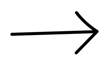 手描きの矢印09