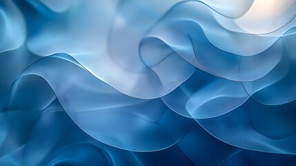 Obraz premium A background of overlapping transparent circles creating a clean layered effect.