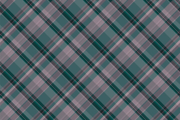 Package plaid tartan background, network check seamless vector. Brazil texture pattern fabric textile in pastel and cyan colors.