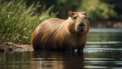 Capybara image, World's Largest Rodent.