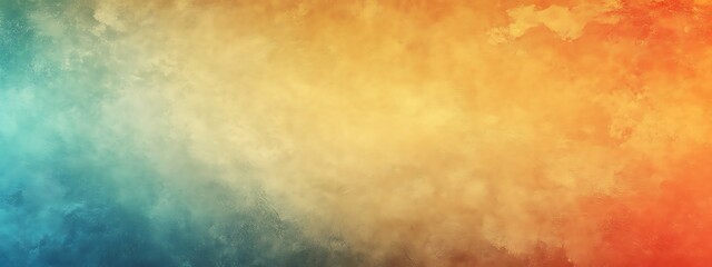 Obraz premium Abstract Background with Orange and Green Gradient Texture
