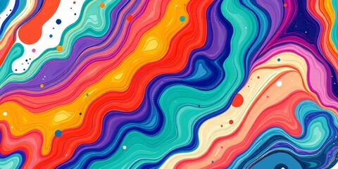 Obraz premium Colorful Abstract Patterns & Designs