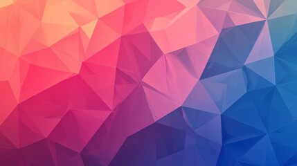 Obraz premium Abstract Colorful Polygonal Background with Gradient Texture