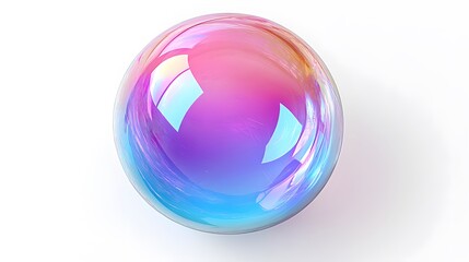 clip art sticker of soap bubbles
