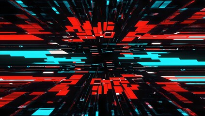 neon futuristic lights effect vortex