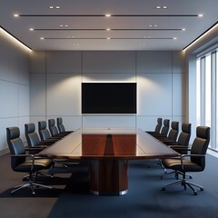 Conference Room with Tech by AI 
