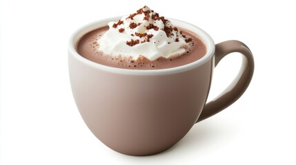 Warm Hot Chocolate with Whipped Cream