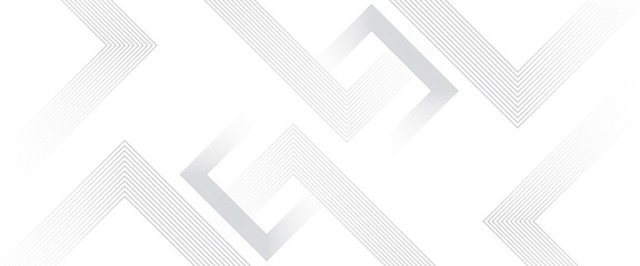 Vector modern white triangle and squares line with line technology line background.