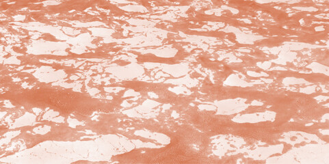 Painted red wall background. Modern abstract red water color background.