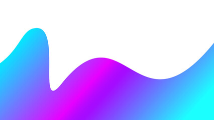 Obraz premium Abstract blue color background. Gradient Blue liquid background. wavy blue wallpaper. Wave blue gradient background. 