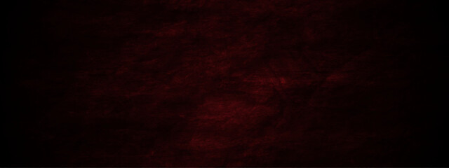 Empty dark red smooth closeup light studio backdrop wall grunge concrete stucco retro cement stone modern nature urban texture background.	