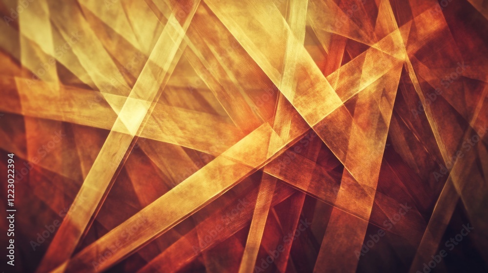 Leinwandbilder A dynamic abstract background featuring intricate, overlapping line patterns in varying thicknesses and angles, creating a sense of depth and movement