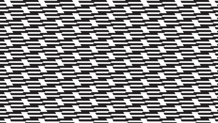 Vector parallel striped pattern. Black and white stripes background.