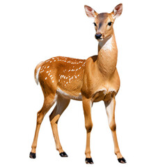 Naklejka premium graceful deer standing