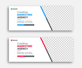Creative corporate business marketing social media facebook cover banner post template. Professional business facebook cover page timeline web ad banner template.