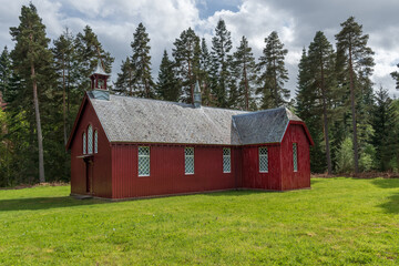 Obraz premium St Francis Chapel, Altyre Estate, Forres, Scotland, UK