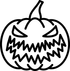 outlane halloween pumpkin icon