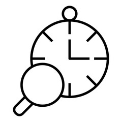 real time tracking  vector icon