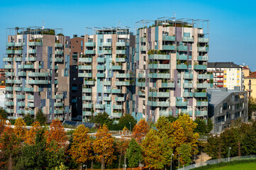 modern building in the city