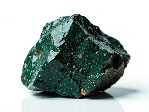 Dunite Rock Formation - Coarse Olivine Crystals