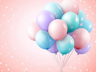 Capture the joyous spirit of a pet adoption day with this image featuring vibrant balloons, infectious smiles, and the palpable joy of new bonds and love This heartwarming scene is perfect for